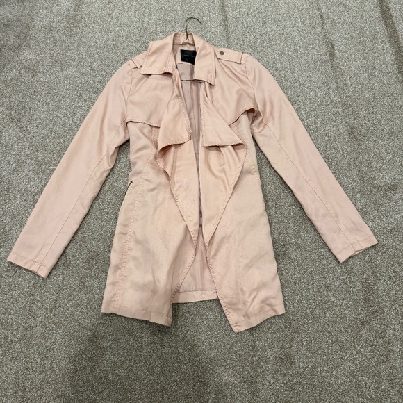 Dynamite Pink Trench coat - Picture 1 of 3